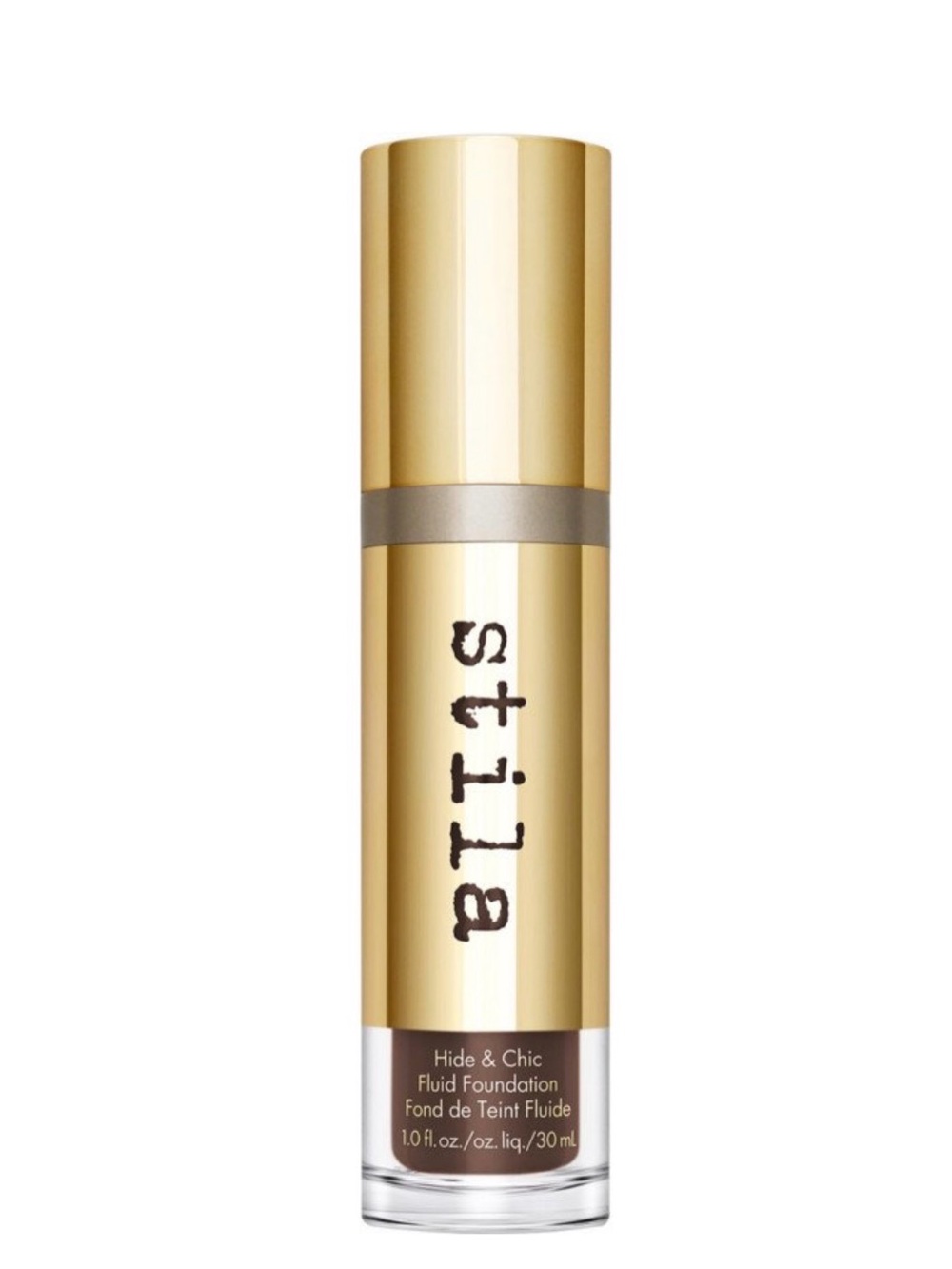 5/$35 NIB Stila Hide & Chic Fluid Foundation in shade deep 6 retails $39.99 USD